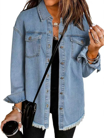 Stefania™ | Veste en Jean au Style Intemporel
