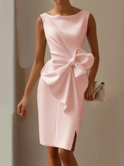 Athena™ | Robe à Nœud Papillon Élégante