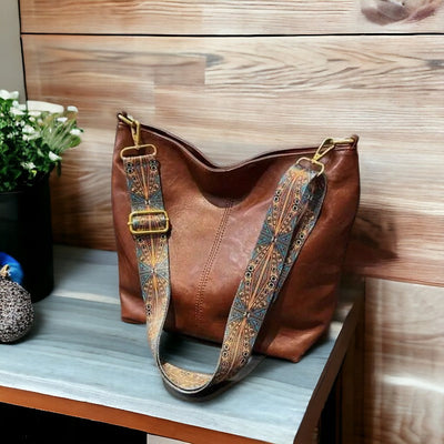 Sac à bandoulière vintage pour femmes | Moyen