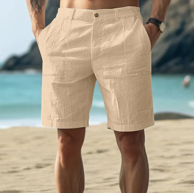 Short en lin élégant pour homme