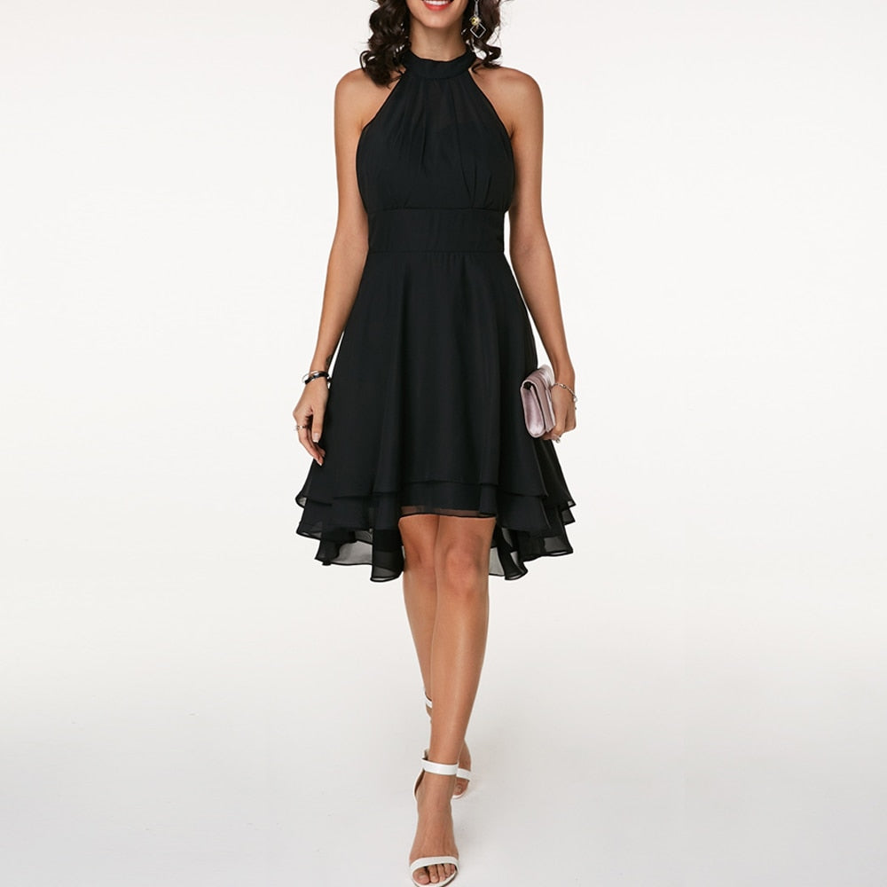 Dakota | Robe élégante avec de charmants volants