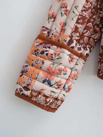 Sophie Paris I Manteau ample imprimé floral