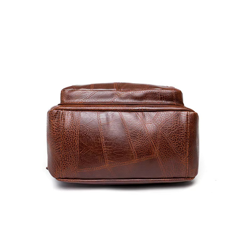 Sac à dos en cuir stylé pour femme | Sac antivol | Roswitha