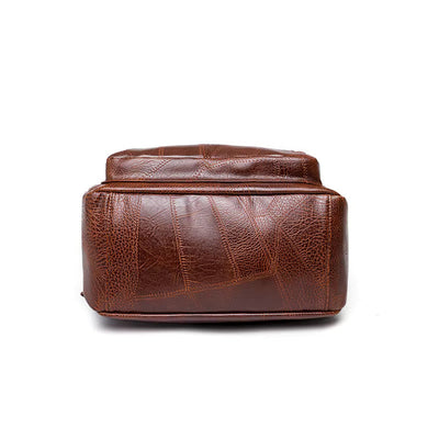 Sac à dos en cuir stylé pour femme | Sac antivol | Roswitha