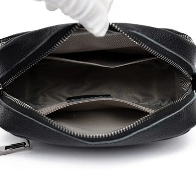 Sac à épaule en cuir fin Maeve