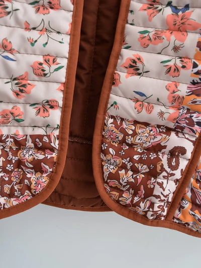 Sophie Paris I Manteau ample imprimé floral