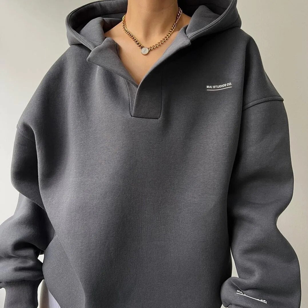Sweat à Capuche Femme Coupe Décontractée Chaud pour l’Hiver | Confort Casual