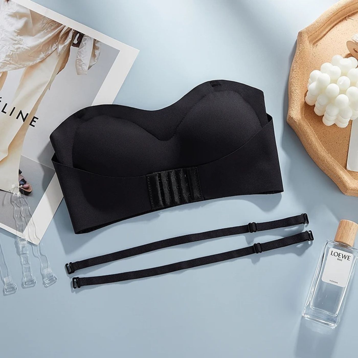 Salomé™ – Soutien-gorge Push-up Invisible et Antidérapant (1 Pièce + 1 OFFERTE)