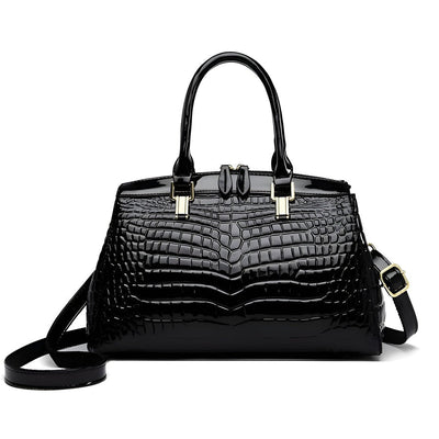 Sac Camila en relief crocodile