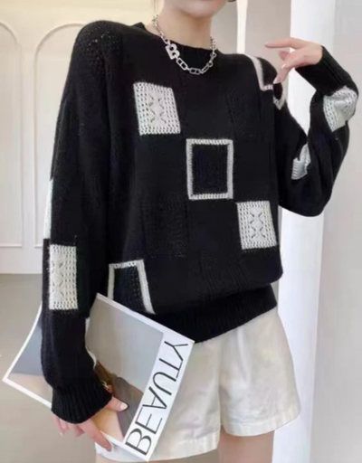 Zarela™ | Pull Patchwork Élégant et Confortable