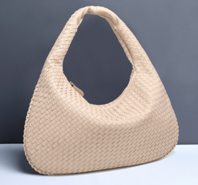 Sac à bandoulière élégant et tissé pour femmes  | Moyen