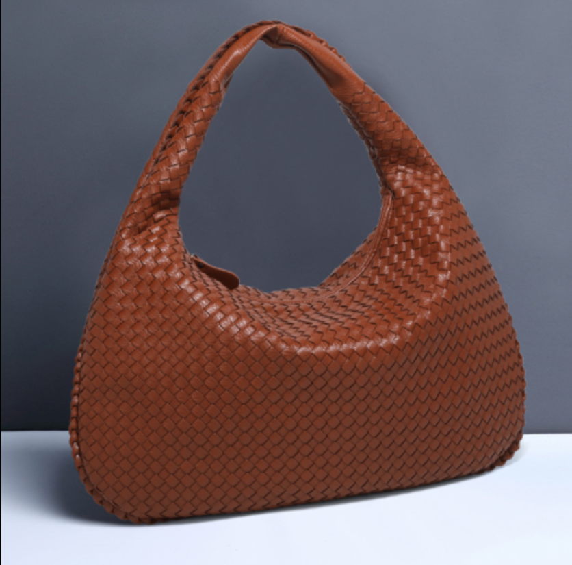 Sac à bandoulière élégant et tissé pour femmes  | Moyen