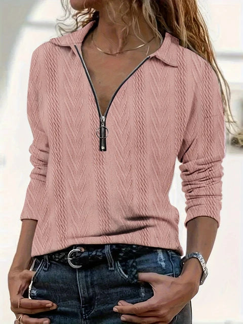 Sophie Paris® - Polo à manches longues polyvalent