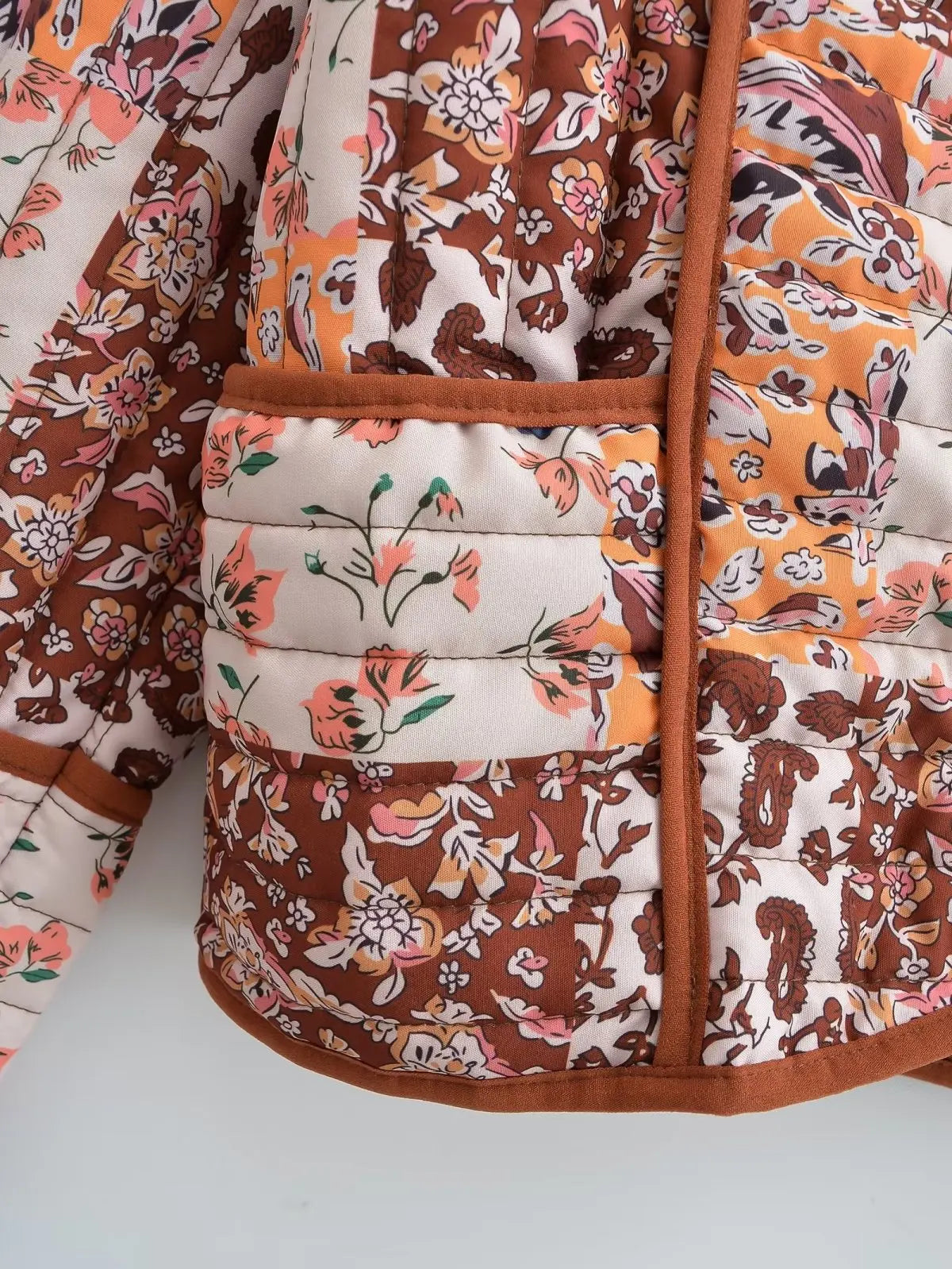 Sophie Paris I Manteau ample imprimé floral