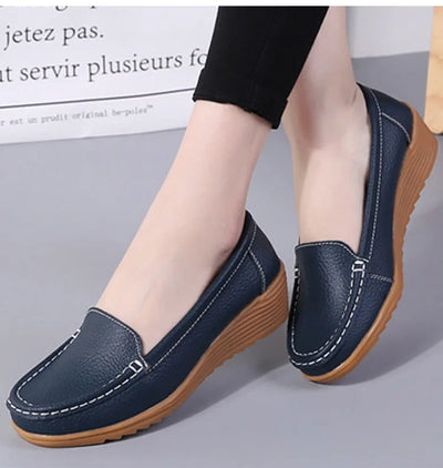 Sophie Paris® I Chaussures de Bureau Confortables avec Semelle Compensée
