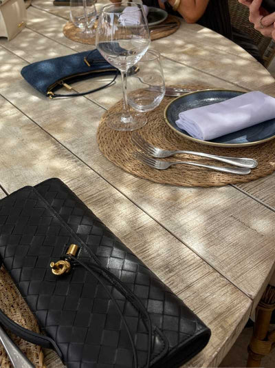 Sac compact tissé pour femmes | Petit