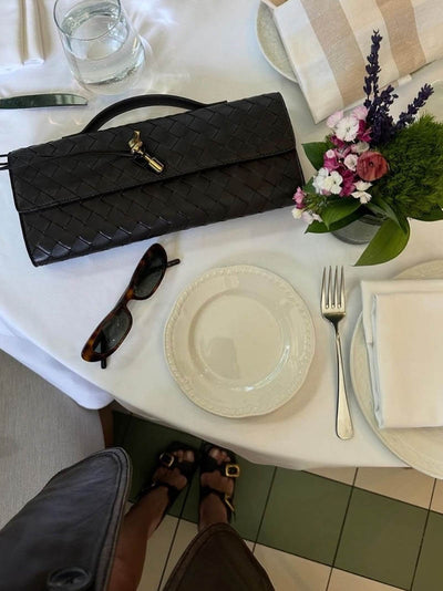 Sac compact tissé pour femmes | Petit