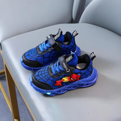 Spider Kicks™ – Chaussures LED pour Enfants aux Superpouvoirs