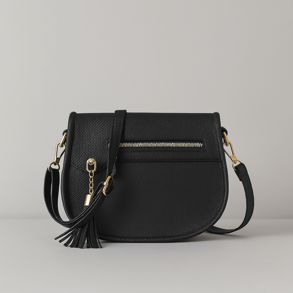 Sac à bandoulière pour femmes - Faux cuir Saddle