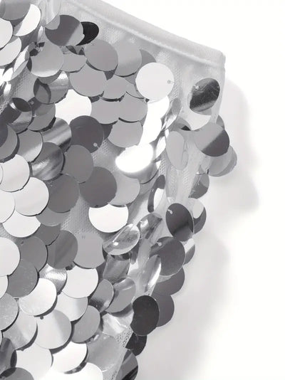 Tiffany | Jupe étincelante mini spectaculaire pour femmes