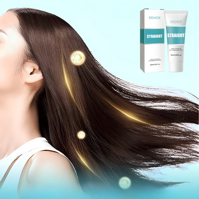 Crème lissante instantanée à la kératine pour les cheveux (1+1 GRATUIT)