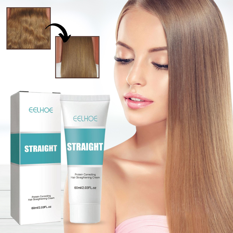 Crème lissante instantanée à la kératine pour les cheveux (1+1 GRATUIT)
