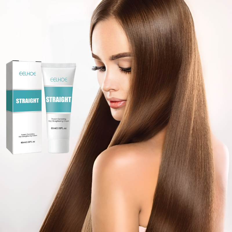 Crème lissante instantanée à la kératine pour les cheveux (1+1 GRATUIT)
