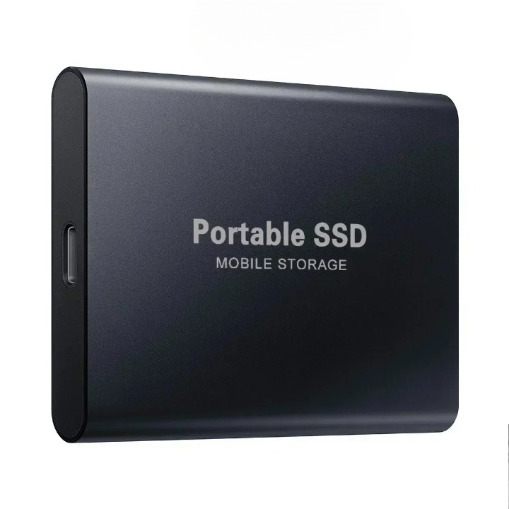 SSD portable haute capacité de 128 To avec USB-C