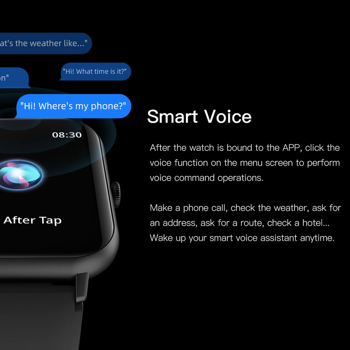 Smartwatch Pro Unisexe (avec application) - Pour tous les âges