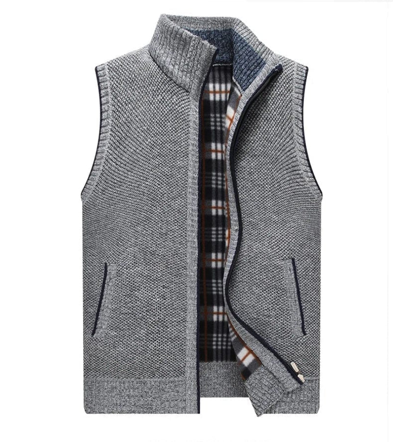 Teodor | Gilet sans manches avec rembourrage chaud pour homme
