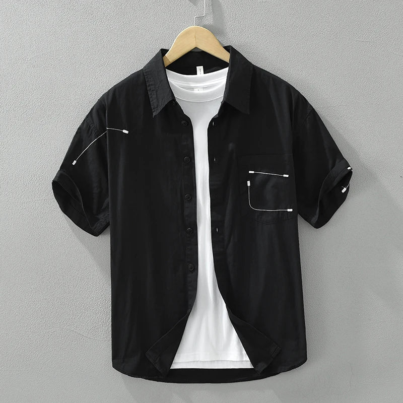 Topias - Chemise à manches courtes - Décontracté - Hommes