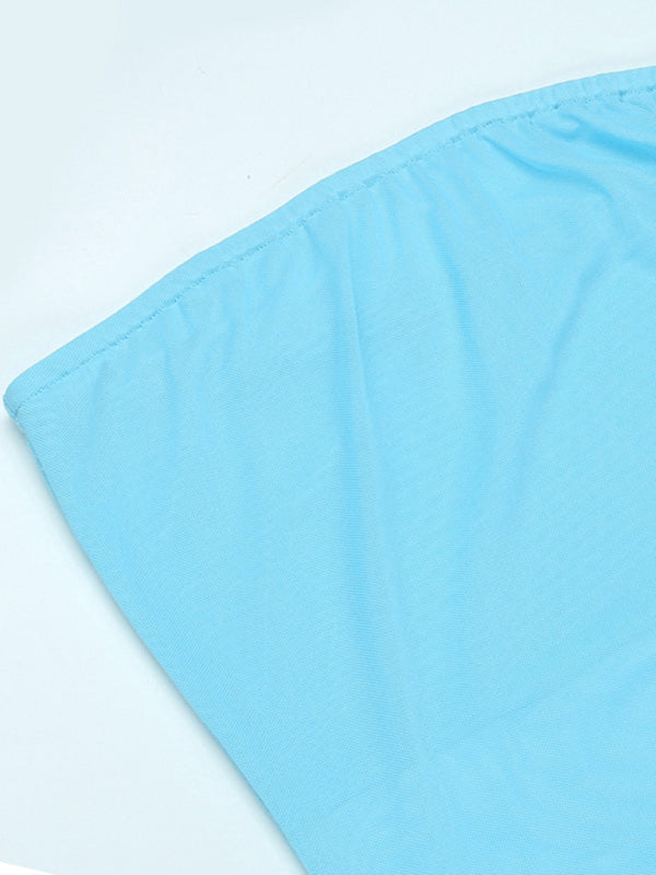 Sophie Paris® | Robe tube fleurie sexy en maille avec design transparent