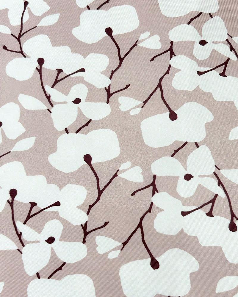 Robe Sans Manches Imprimé Florale