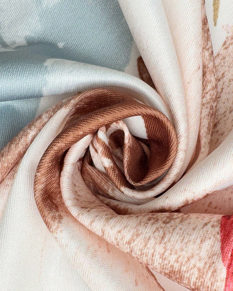 Robe Polyvalente Décontractée Positionnement Imprimé Droit