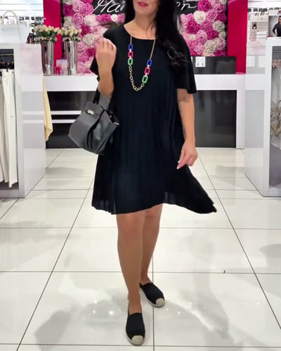 Robe Mode Street Plissée