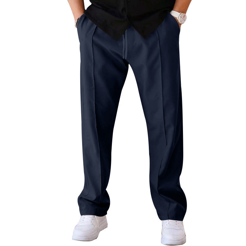 "Light Breeze" Pantalon de loisirs décontracté à coupe large