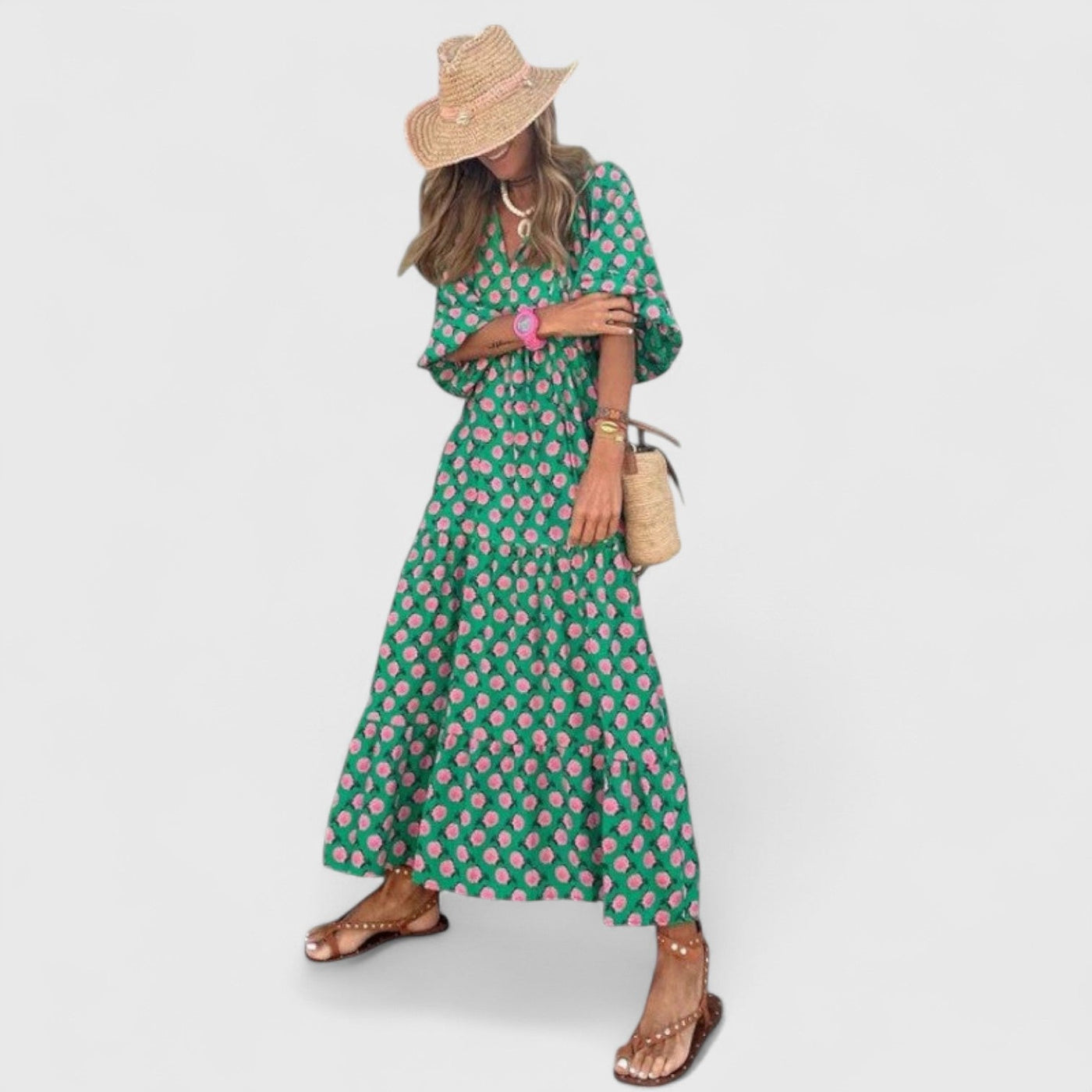 SORENA™ | Robe maxi bohème