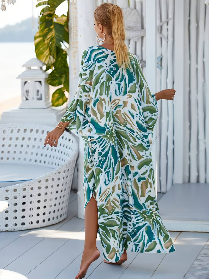 Robe Maxi en Bambou pour Resort Tropical