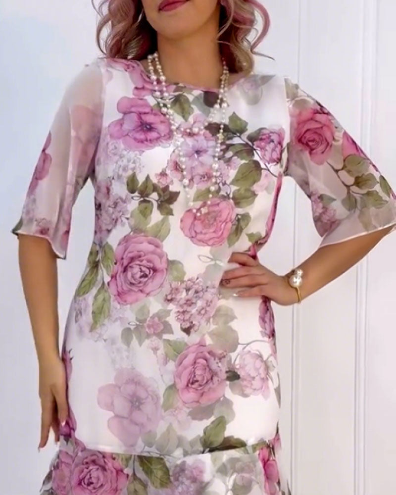 Robe Mode Imprimé floral