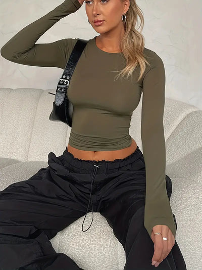 Suman | Haut décontracté manches longues pour femmes