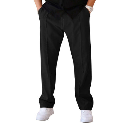 "Light Breeze" Pantalon de loisirs décontracté à coupe large