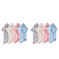 (Gris + Beige + Bleu + Rose) × 2