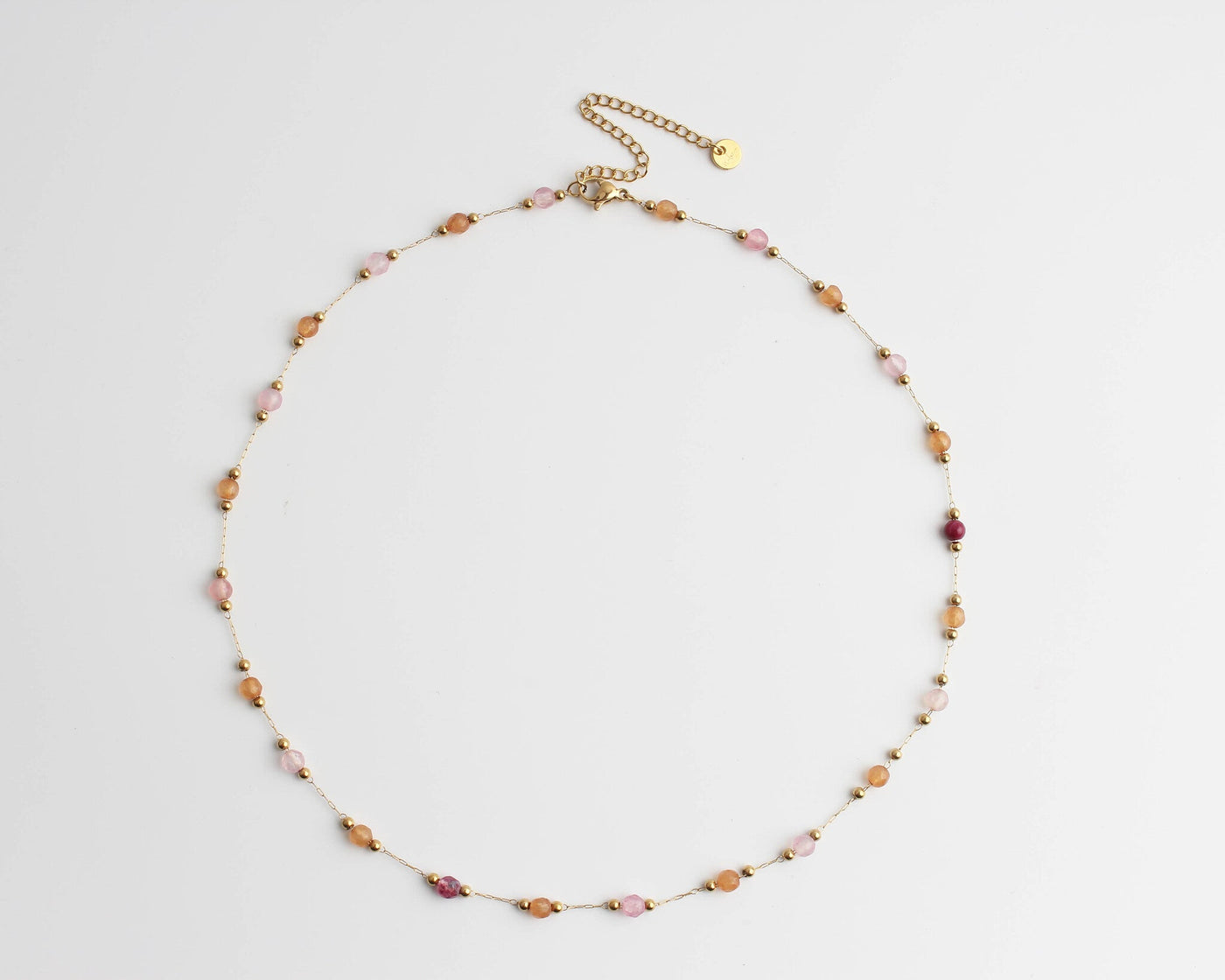 Sophia – Collier – Pierre naturelle – Acier inoxydable