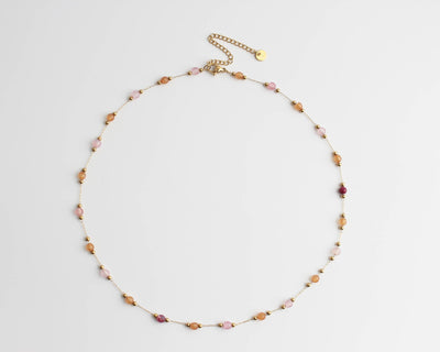 Sophia – Collier – Pierre naturelle – Acier inoxydable