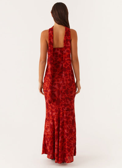 Robe rouge Gala Tesa