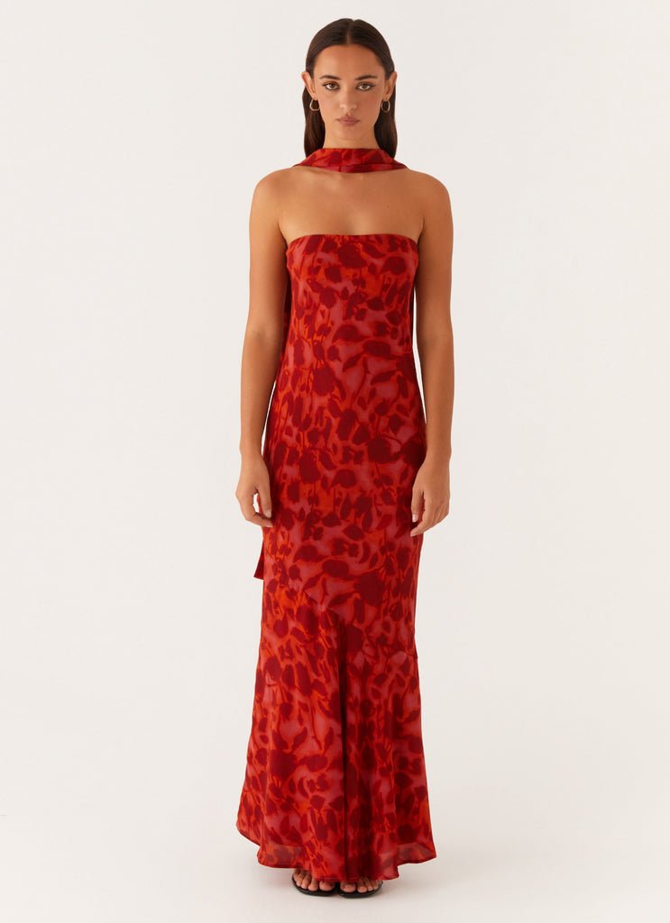 Robe rouge Gala Tesa