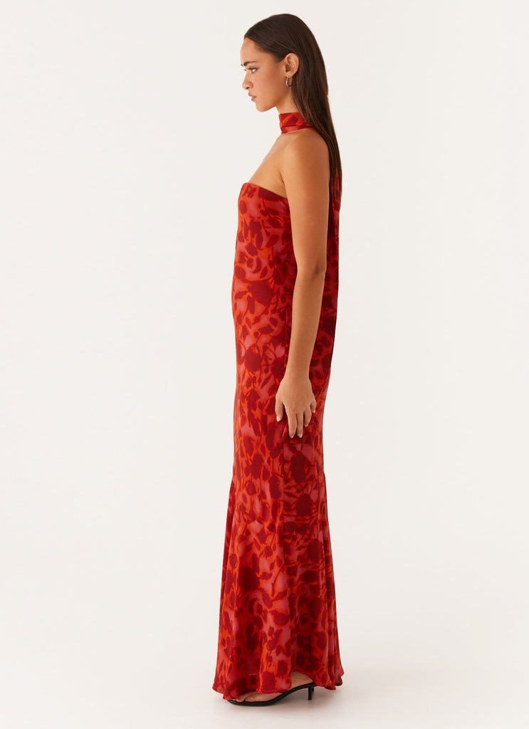 Robe rouge Gala Tesa