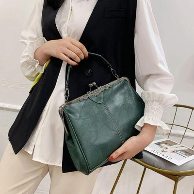 Sac à main vintage à fermeture à clip (ACHETEZ 1, OBTENEZ 1 GRATUIT)