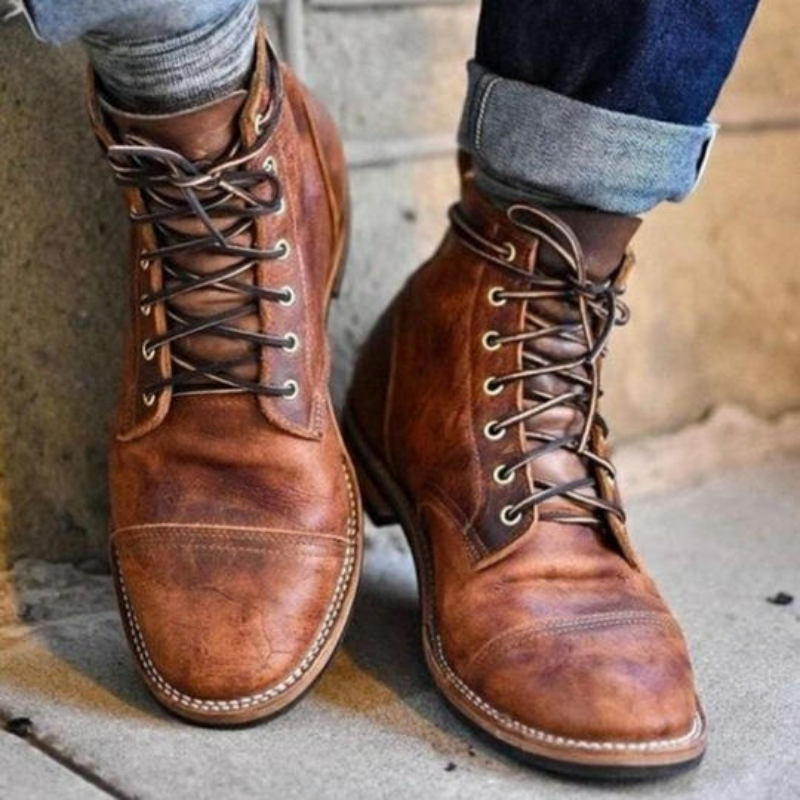 Samuel | Bottines marron pour homme