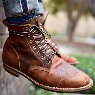 Samuel | Bottines marron pour homme